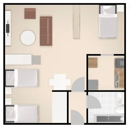 Atrium - Grosszuegige 1 Zimmer Schule * Ludwigshafen